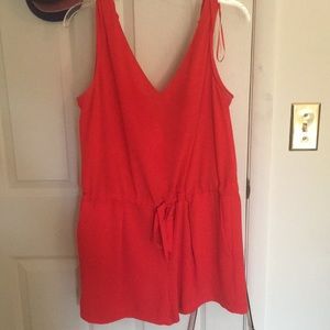 Red romper